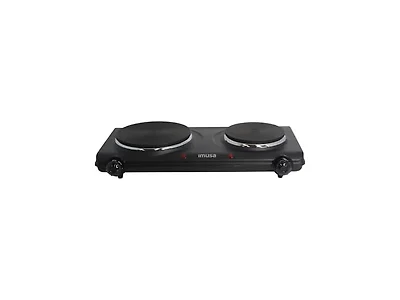 IMUSA Double Electric Hot Plate, Black