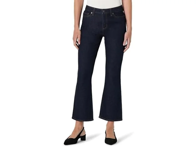 Amazon Essentials Women's Mid-Rise Kick Crop Jeans