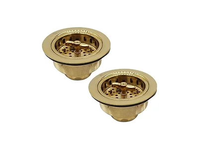 Westbrass Wing Nut Sink Strainer 2-Pack
