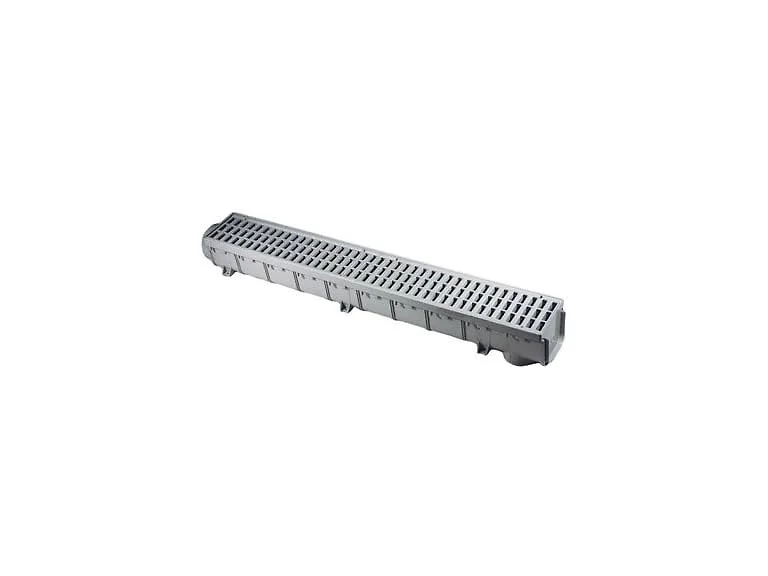 NDS 864G Pro Series Channel Drain, Gray,