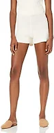 The Drop Women's Adrienne Pull-on Sweater Knit Short, Whisper White, 2X, Plus Size