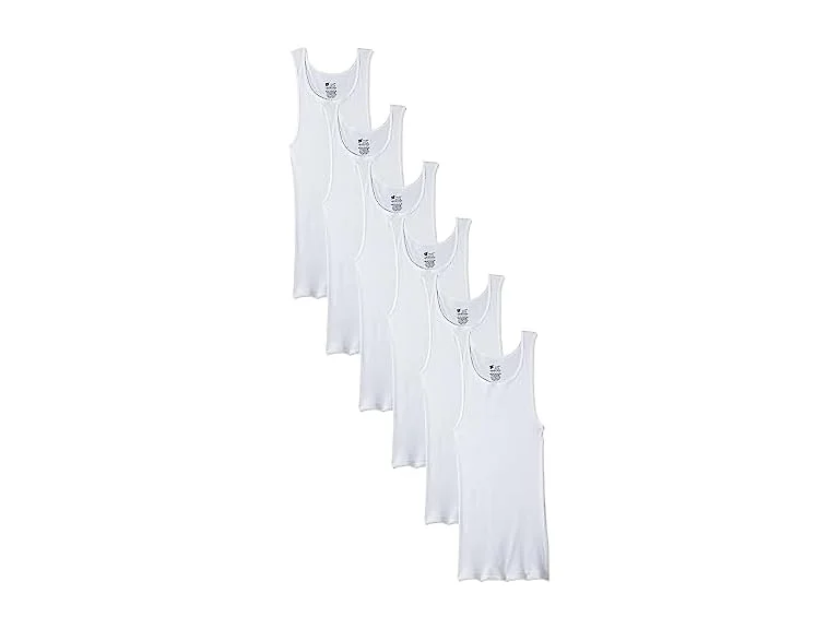 Hanes Mens Tagless ComfortSoft White