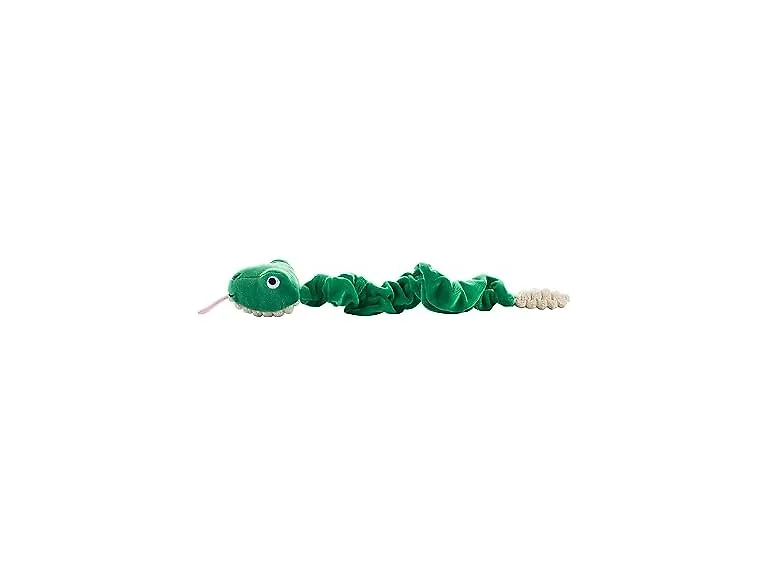 Fringe Studio Plush Dog Toy, Hisses & Kisses