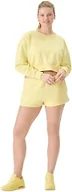 Florence by millsWomensCozy Crush Cropped Pullover SweatshirtBaby ButtercupLarge