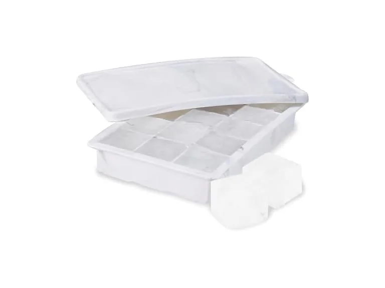 Host Ice Cube Tray with Lid, Makes 15 1.25" Cubes