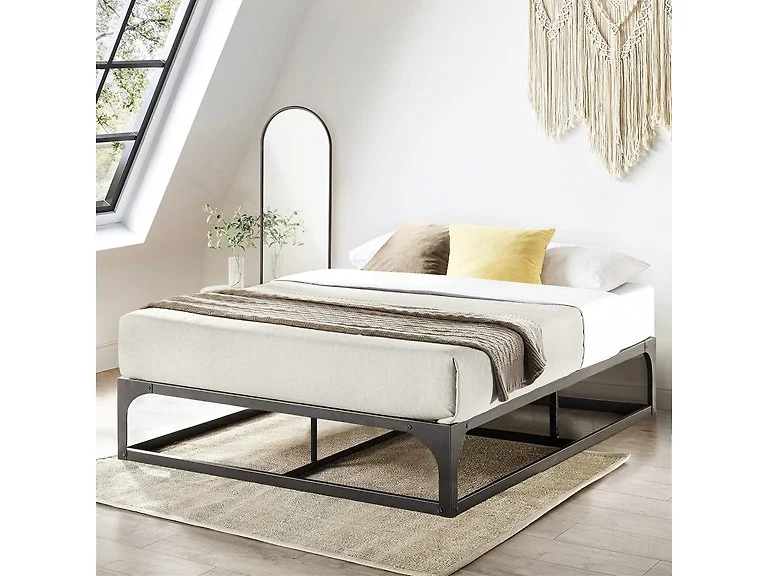 Mellow 12" Metal Platform Bed Frame, King