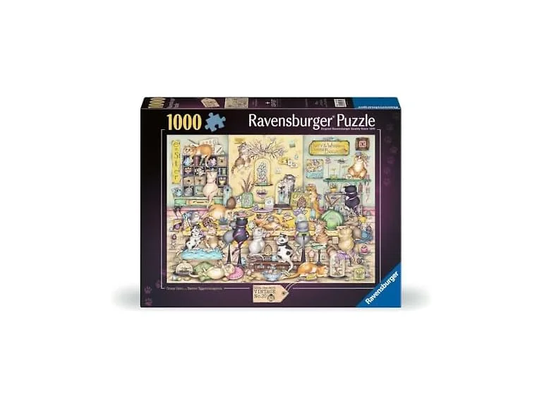 Crazy Cat's Easter Eggstravaganza 1000 Piece Puzzle