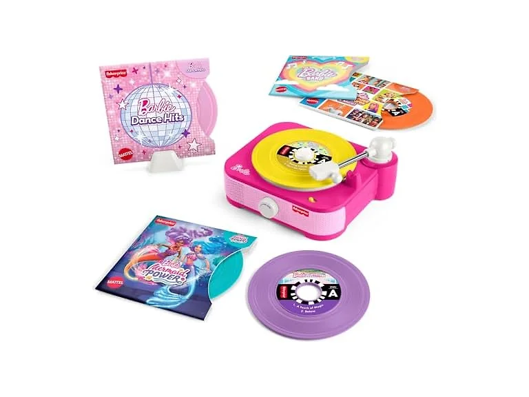 Fisher-Price Musical Toy Barbie Record Player