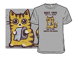 Duct Tape Can Muffle The Sound