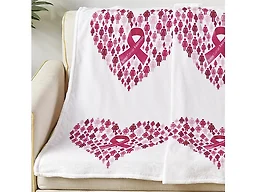Luxury Home CANCERA-THROW Ultra Soft Plush Throw Blanket