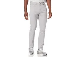 Amazon Essentials Men's 5-Pocket Stretch Twill Jeans-Inspired Casual Pants, Light Grey, 32W x 31L