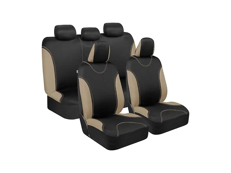 BDK BDK UltraSleek Beige Seat Covers for