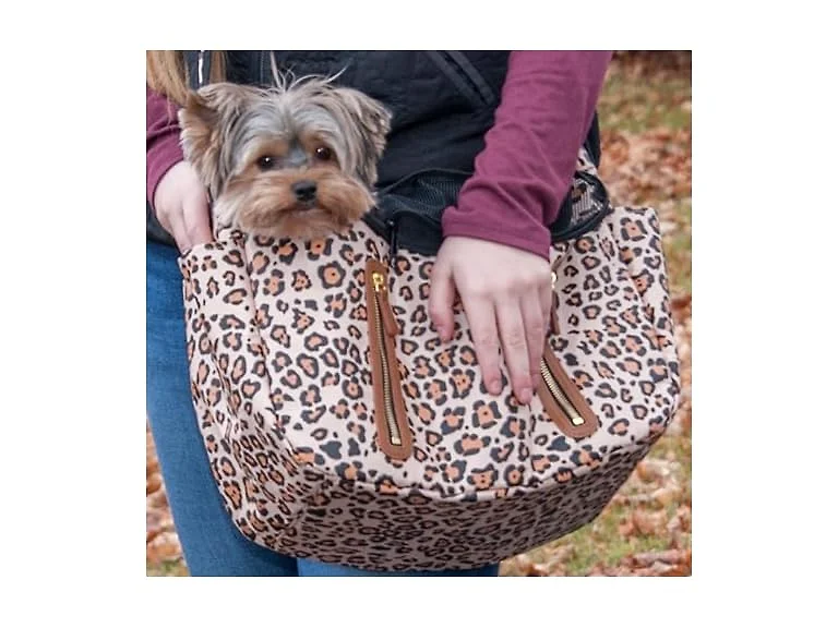 Pet Gear Carrier and Car Seat, Animal Print Sling
