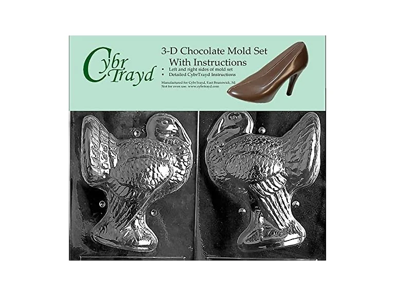 Cybrtrayd 3D Turkey Life of the Party Chocolate Ch
