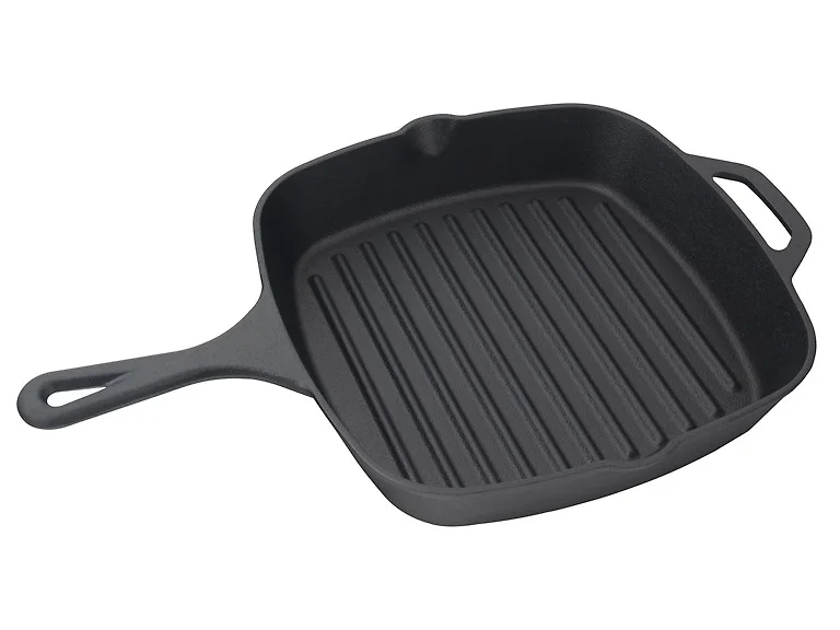 Jim Beam Ridged Cast Iron Skillet