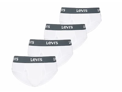 Levi's Mens Solid Basic Briefs