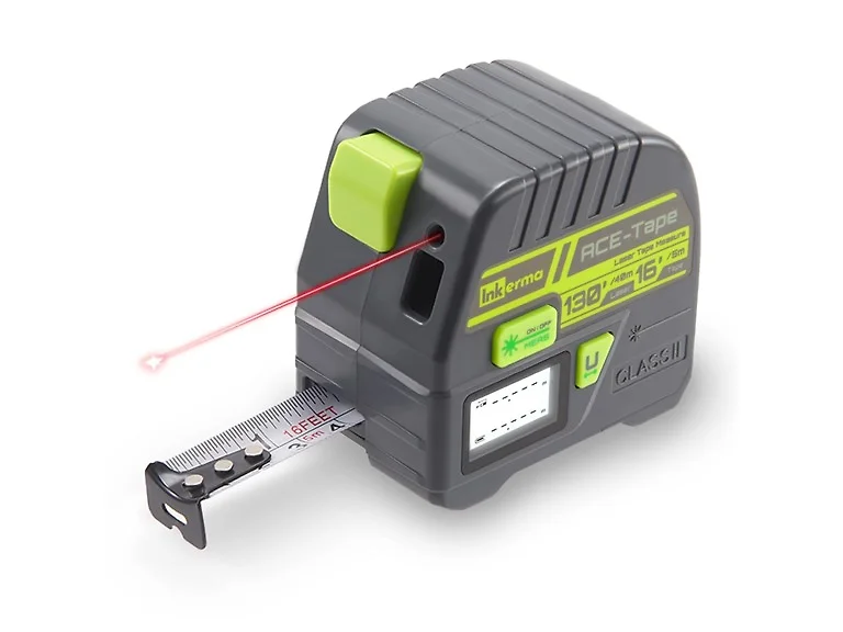 2-in-1 Laser Tape Measure