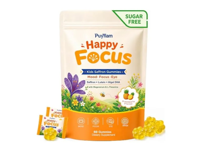 Saffron Gummies for Kids 4-in-1 Mood