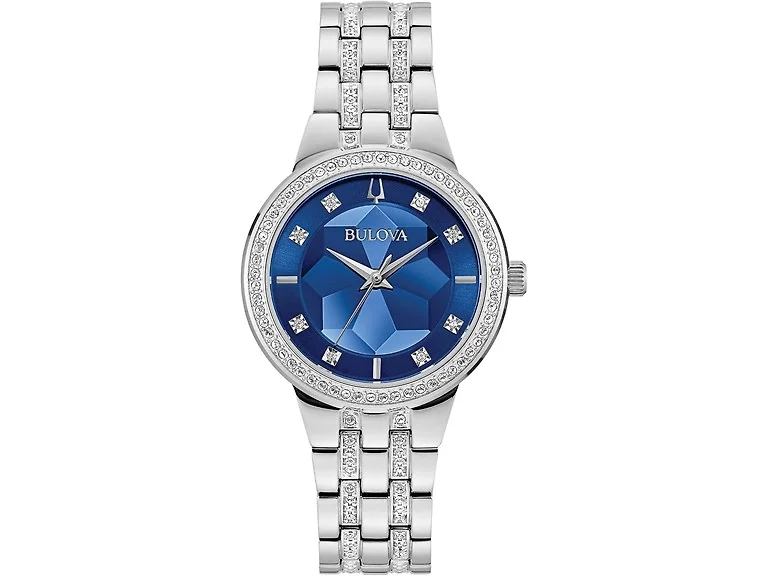 Bulova Ladies' Crystal Phantom 3-Hand Quartz Watch