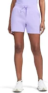 Izod Women's Shorts Active Athletic Lounge with Pockets, Violet Tulip, Small