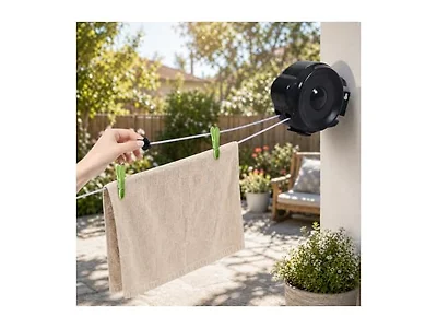 SUPTINWEAR Retractable Clothesline Dual