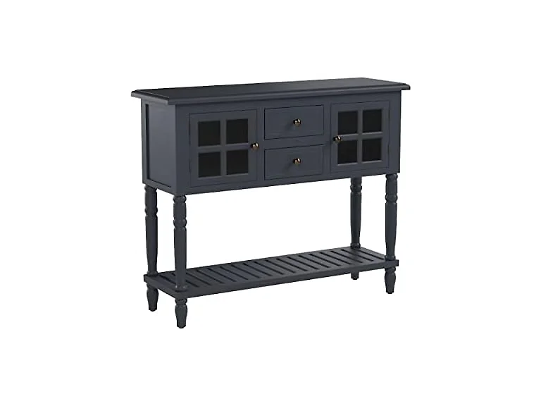 Decor Therapy Morgan Console Table Navy