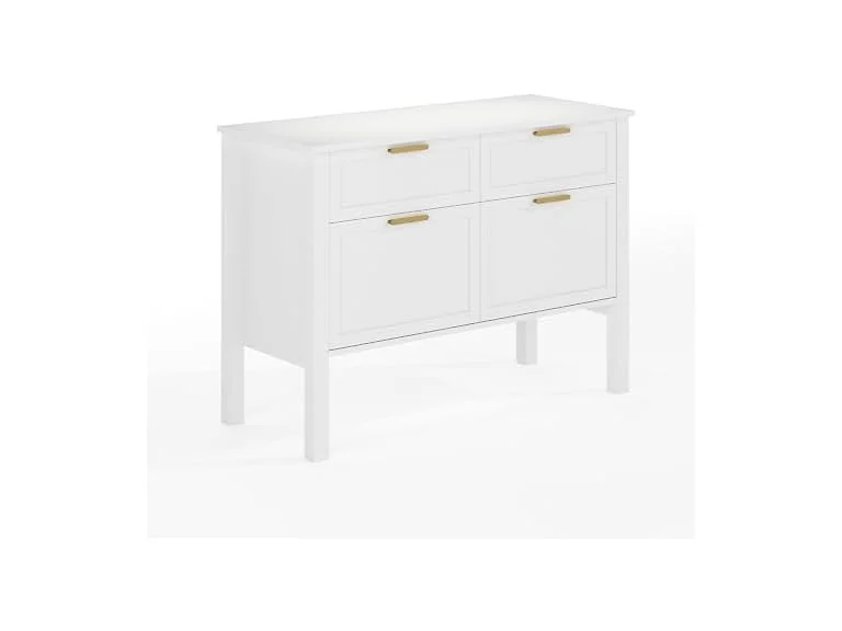 Martha Stewart Hutton File Cabinet, Wht