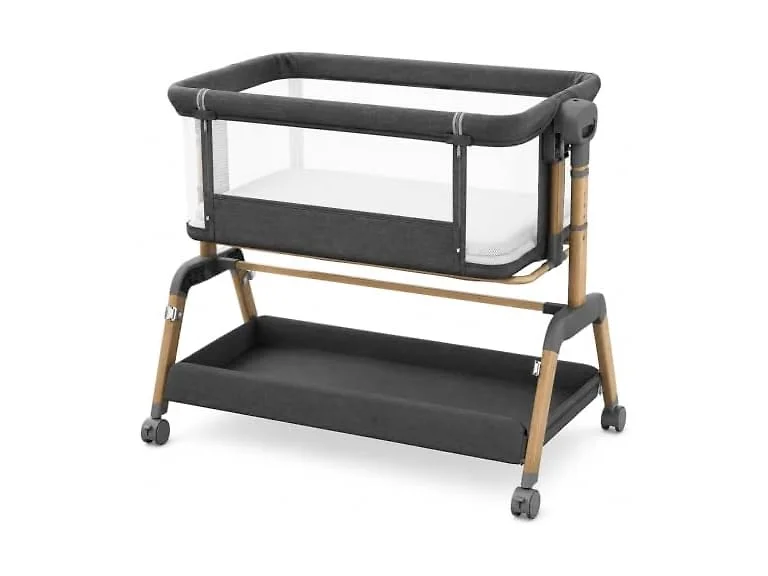 Bolmen Black Rocking Bassinet Bedside Sleeper