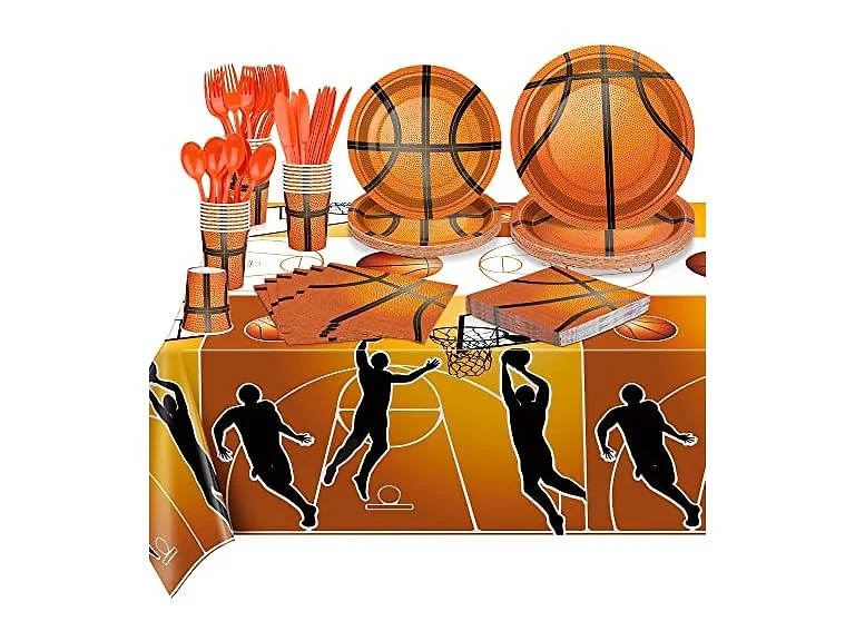 169 Pieces Basketball Party Supplies