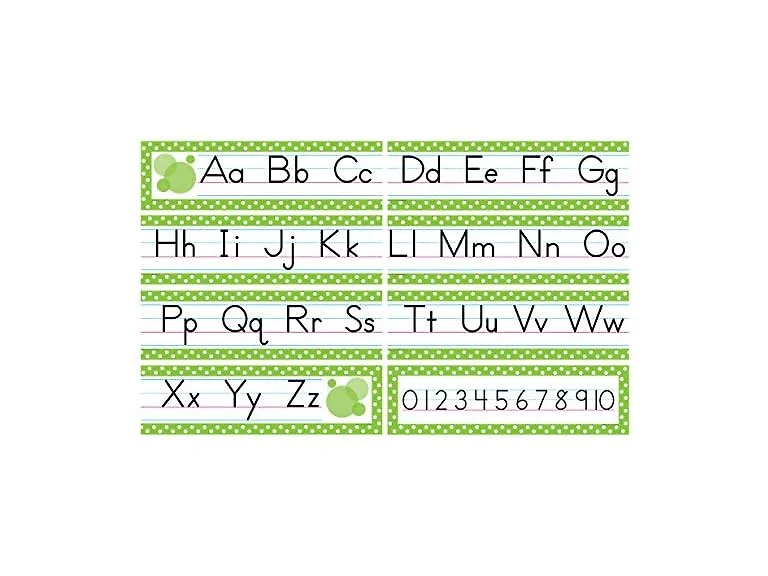 Teacher Created Resources Traditional Printing, Green