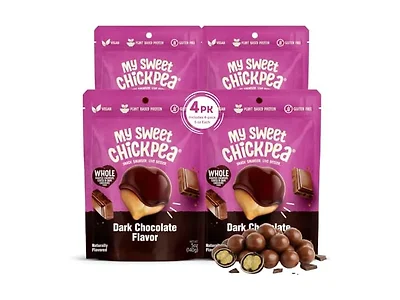 My Sweet Chickpea Dark Chocolate 4pk 5oz