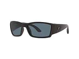 Costa Del Mar CB01 OGP (1971) 62-18-123 Costa Del Mar Corbina Rectangular Polarized Sunglasses Blackout/Grey Polarized-580P