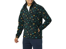 Amazon Essentials Disney | Marvel | Star Wars Men's Polar Fleece Full-Zip Mock Insulated Outerwear Jackets, Star Wars Rebel, Small
