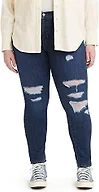 Levi's Women's Size 311 Shaping Skinny Jeans (Standard and Plus), (New) Lapis Breakdown, 42 (US 24) Regular