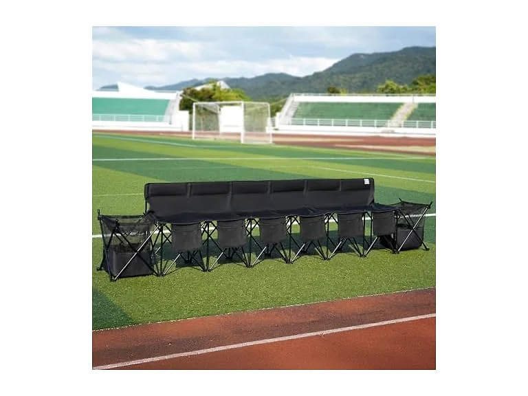 EVER ADVANCED 6 Seats Folding Soccer Team Bench