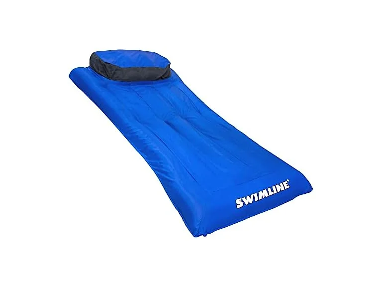 Fabric Covered Pool Float Mattress Lounger