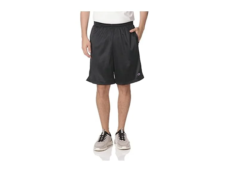 Champion Men (L) Long Mesh Men's Pockets Shorts