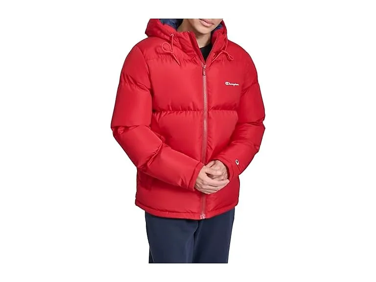 Champion Men (XL) Quilted Full-zip Hooded Jacket