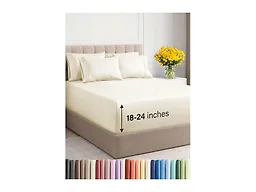 6 Piece Extra Deep Breathable Sheet Set