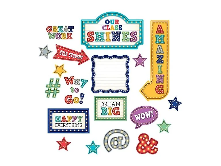 Teacher Created Resoruces Marquee Bulletin Board