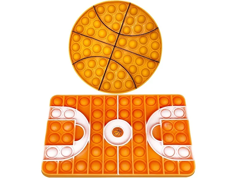 2PC Basketball Pop Fidget Toy