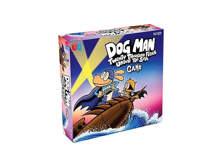 Dog Man Twenty Thousand Fleas Under the Sea Board Game