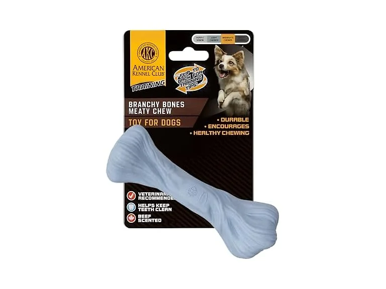 American Kennel Club Training Dog Chew Toy, Blue