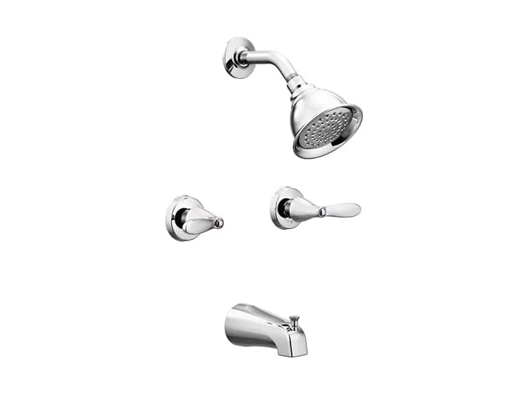 Moen Adler Double Handle Traditional Tub Trim