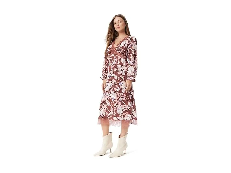 Sam Edelman Women (L) Camila 3/4 Sleeve Lace Dress