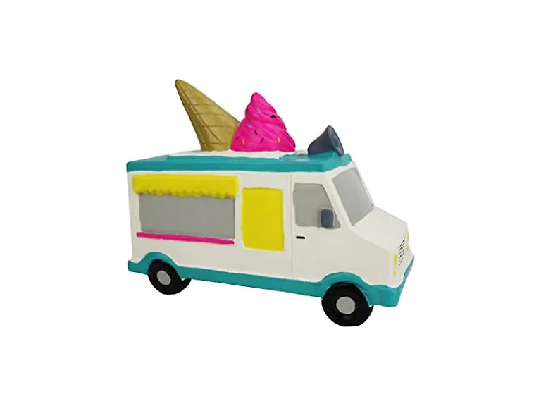 Multipet Latex Ice Cream Truck Squeaking Dog