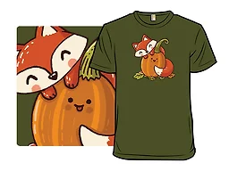 A Fox Jumps Over A Lazy Pumpkin