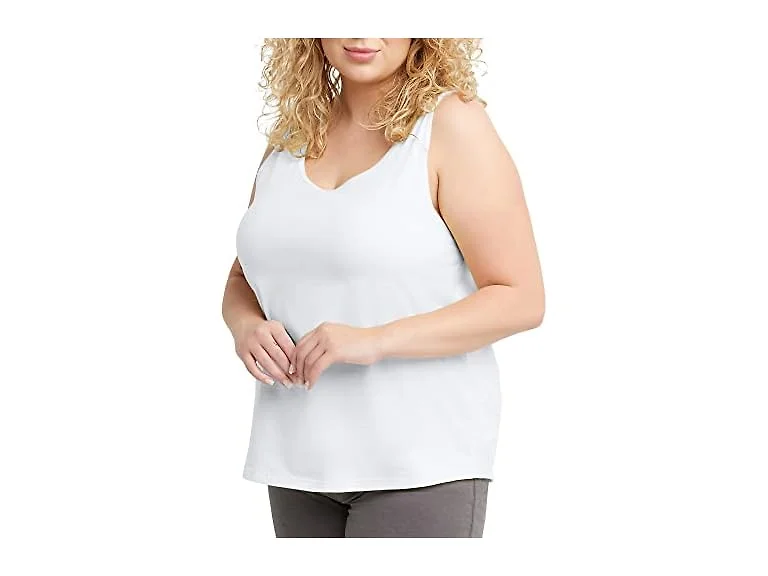 Hanes Women (XS) Originals Tank Top 100% Tanks