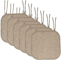 Sweet Home Collection SHC-ARIA-BROWN-6PK 6-Pack Aria