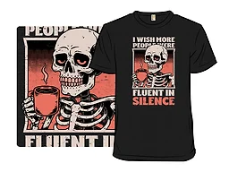 Skull Coffee Silence